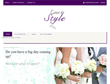 Tablet Screenshot of lovetostyle.com